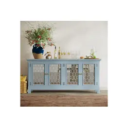 2252-69 Jofran Furniture Isabella - Blue Accent Furniture Accent Cabinet