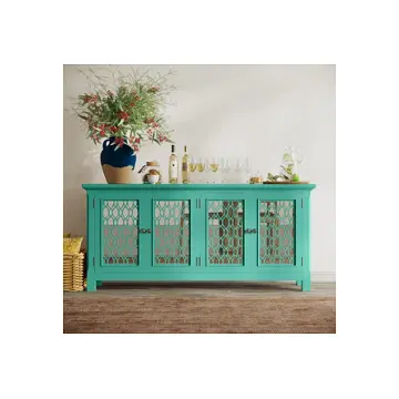 2253-69 Jofran Furniture Isabella - Aqua Accent Furniture Accent Cabinet