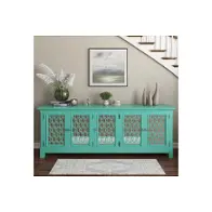 2253-86 Jofran Furniture Isabella - Aqua Accent Furniture Accent Cabinet