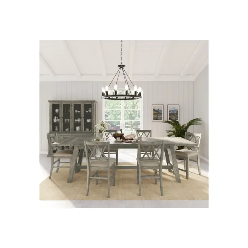 2231-127 Jofran Furniture Telluride - Driftwood Dining Room Furniture Counter Height Table