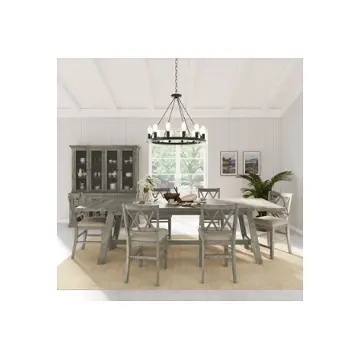 2231-127 Jofran Furniture Telluride - Driftwood Dining Room Furniture Counter Height Table