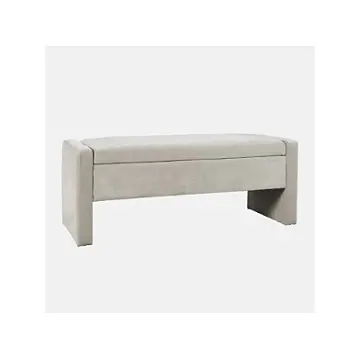 Braun-bn-gry Jofran Furniture Braun Accent Furniture Benche
