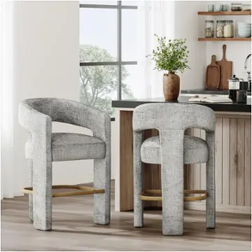 2271-gwenstgry Jofran Furniture Gwen Dining Room Furniture Stool