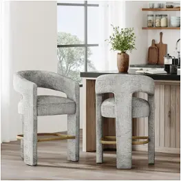 2271-gwenstgry Jofran Furniture Gwen Dining Room Furniture Stool