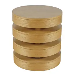 2370-6oak Jofran Furniture Brix Living Room Furniture End Table