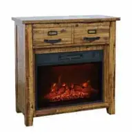 1510-fp32 Jofran Furniture Cannon Valley Home Entertainment Furniture Fireplace