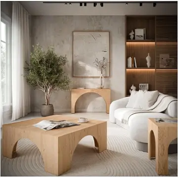 2430-2 Jofran Furniture Archimedes Living Room Furniture Cocktail Table