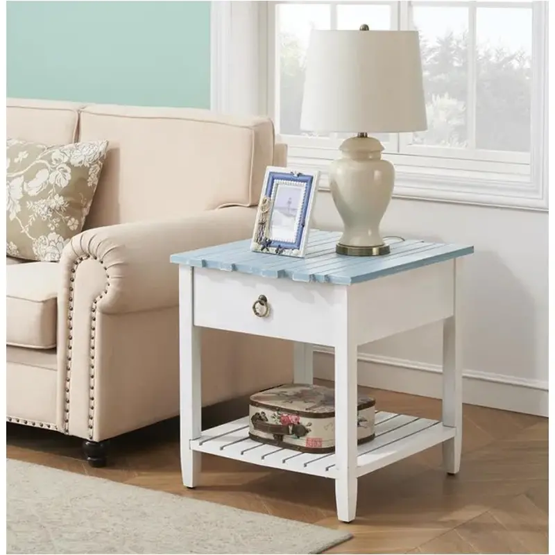 66101 Coast To Coast Furniture Boardwalk One Drawer End Table