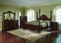 Bed / Dresser / Mirror / Nightstand