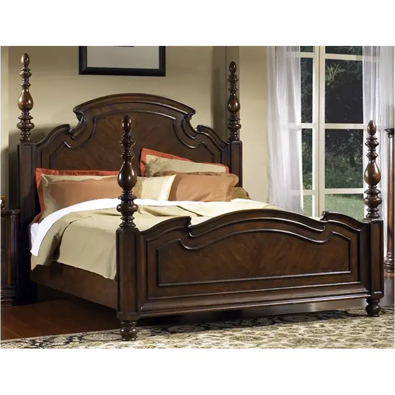 657160 Pulaski Furniture Toscano Vialetto Eastern King Poster Bed