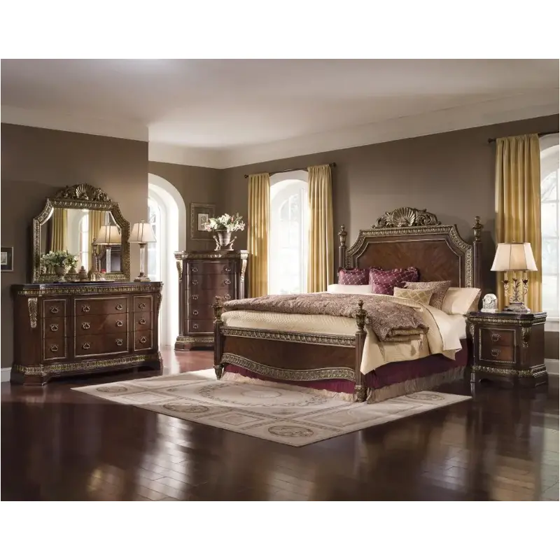 503150 Pulaski Furniture Del Corto Bedroom Furniture Bed