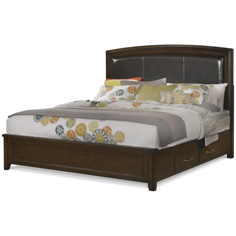 300170-st1 Pulaski Furniture Tangerine 300 Bedroom Furniture Bed