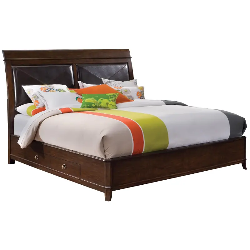 310170-st1 Pulaski Furniture Tangerine 310 Bedroom Furniture Bed
