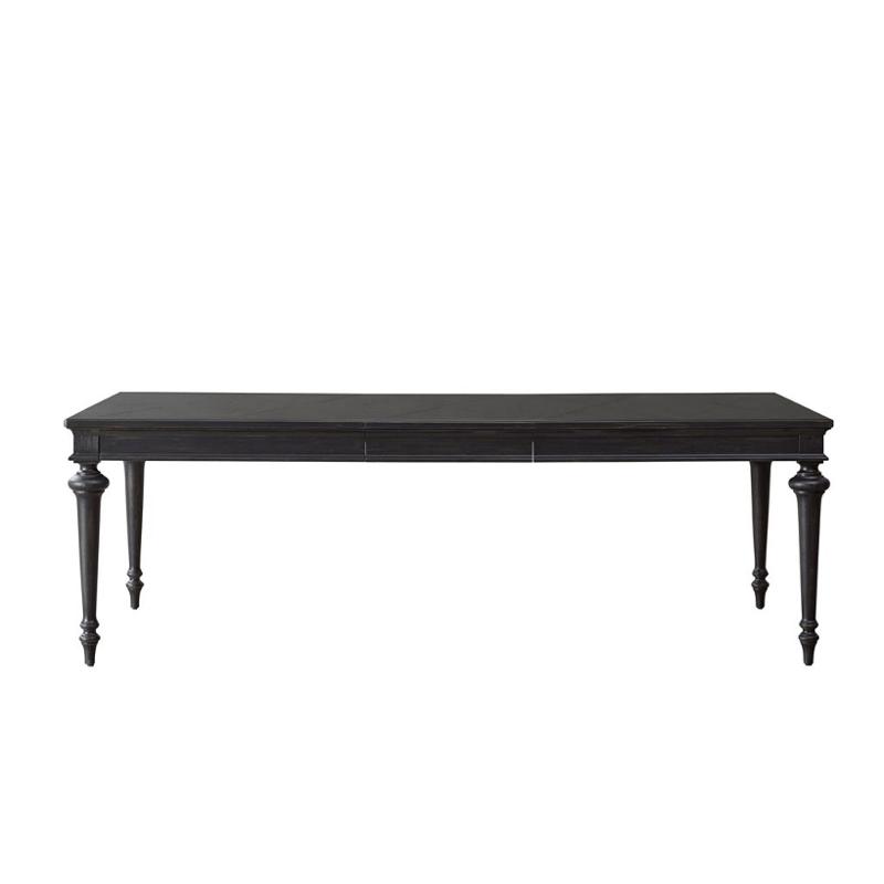 402240 Pulaski Furniture Vintage Tempo Dining Room Leg Table