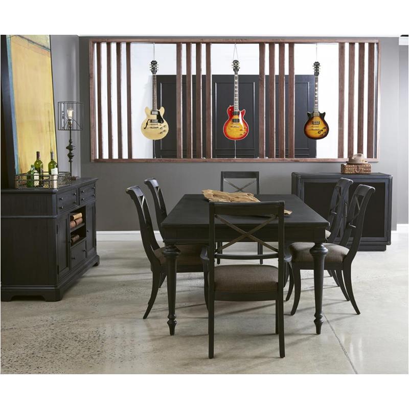 402240 Pulaski Furniture Vintage Tempo Dining Room Leg Table