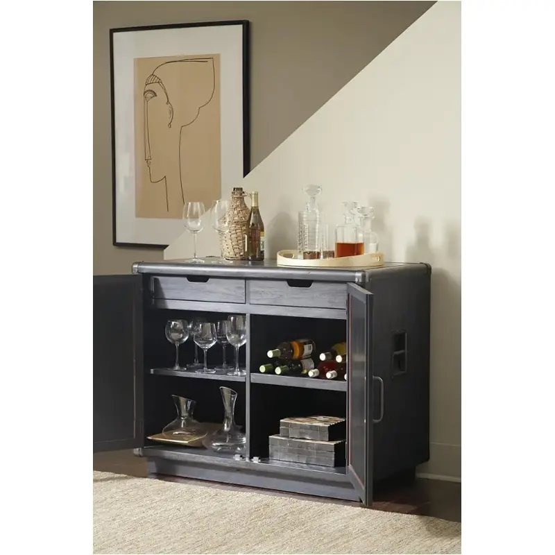 402304 Pulaski Furniture Vintage Tempo Bar wine Cabinet