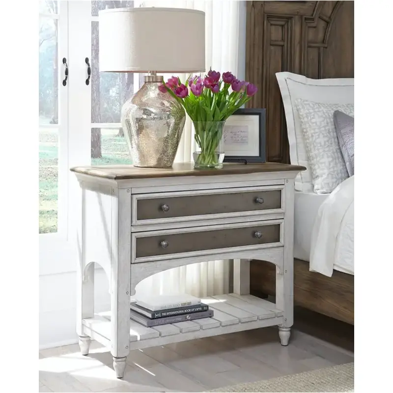 P166123 Pulaski Furniture Glendale Estates Bedroom Furniture Nightstand