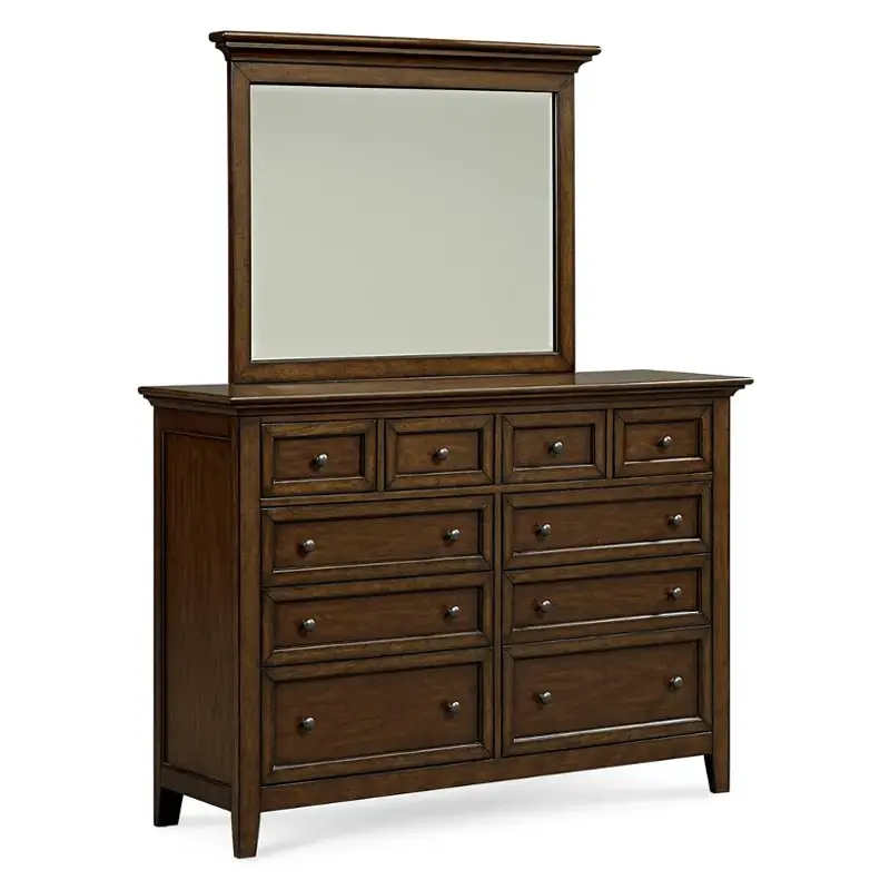 210-783100 Pulaski Furniture Matteo Cherry Bedroom Furniture Dresser