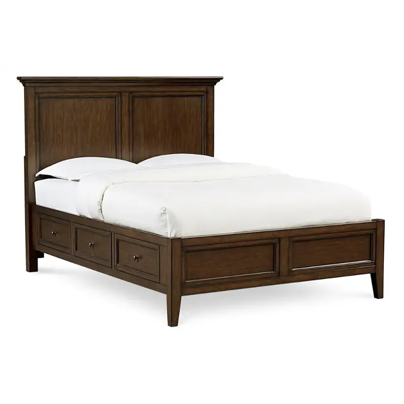 210-783170 Pulaski Furniture Matteo Cherry Bedroom Furniture Bed