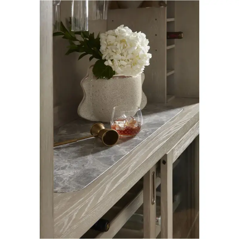 P021777 Pulaski Furniture Sliding Door Wine Bar