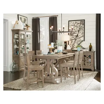 Tinley Park D4646 Rectangular Counter Magnussen Home Furniture Tinley Park