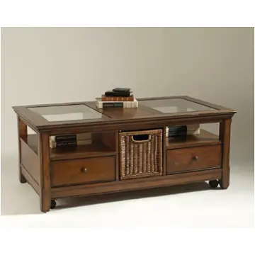 T1297-50 Magnussen Home Furniture Tanner Living Room Furniture Cocktail Table