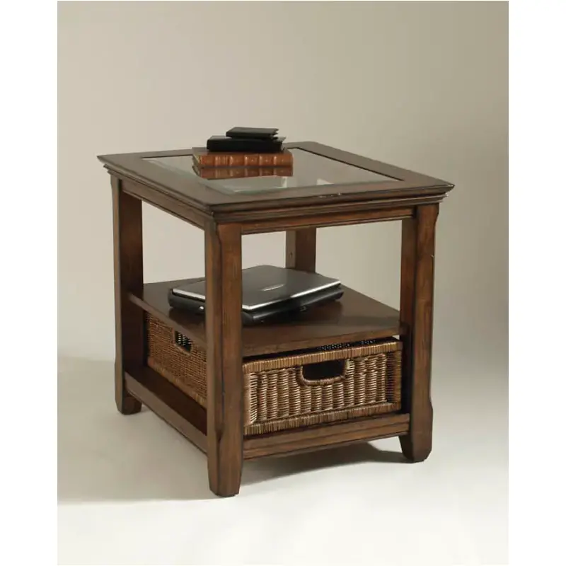 T1297-03 Magnussen Home Furniture Tanner Living Room Furniture End Table