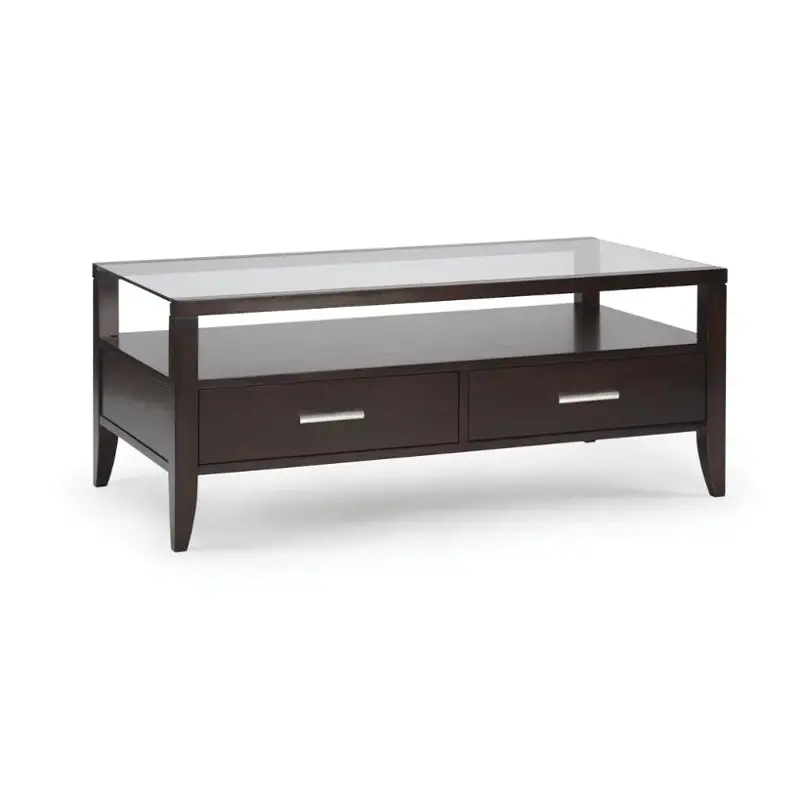 T1393-43 Magnussen Home Furniture Baker Living Room Furniture Cocktail Table