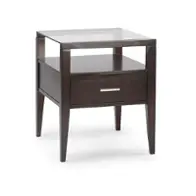 T1393-03 Magnussen Home Furniture Baker Living Room Furniture End Table