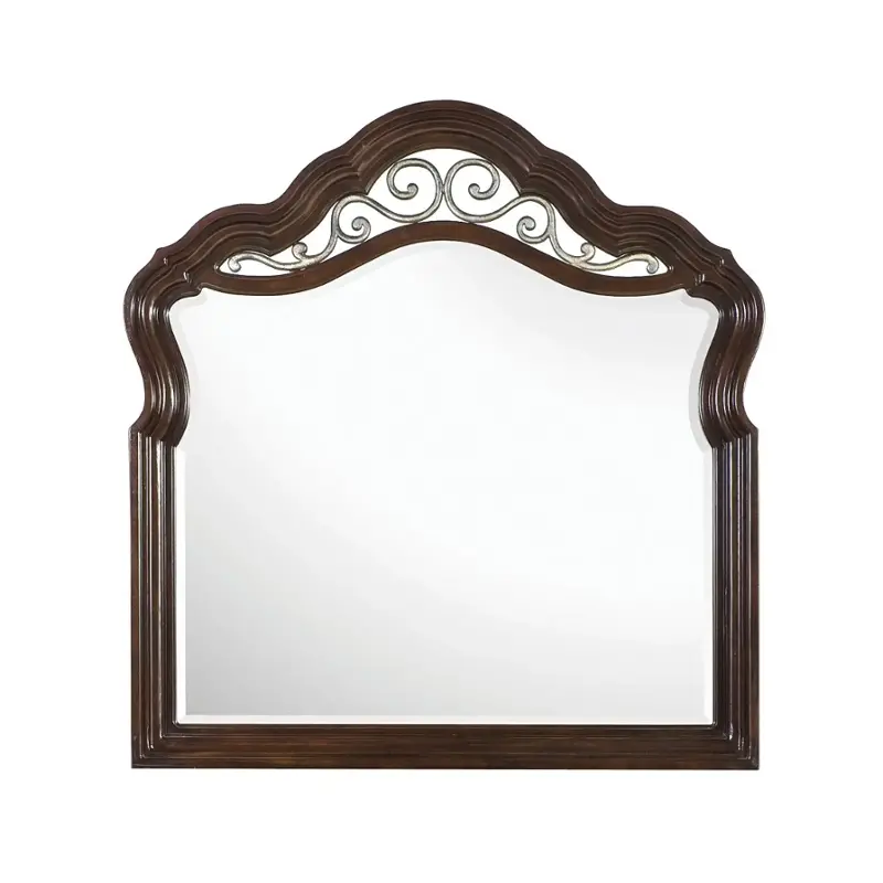B1647-45 Magnussen Home Furniture Ellington Manor Shaped Mirror