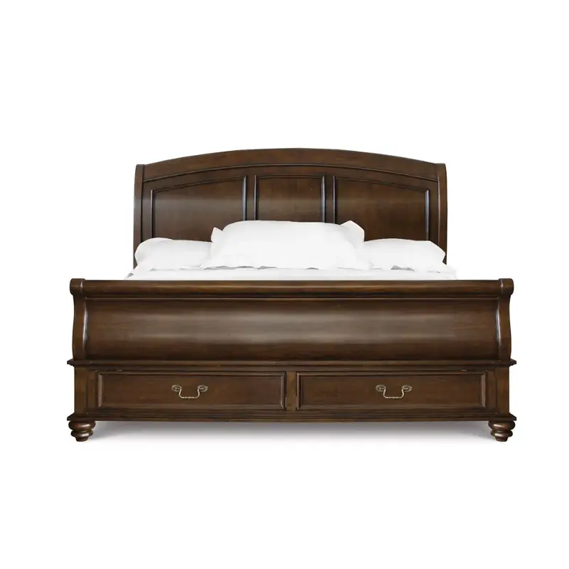 B1716-62h-ck-st Magnussen Home Furniture Emerson Bedroom Furniture Bed