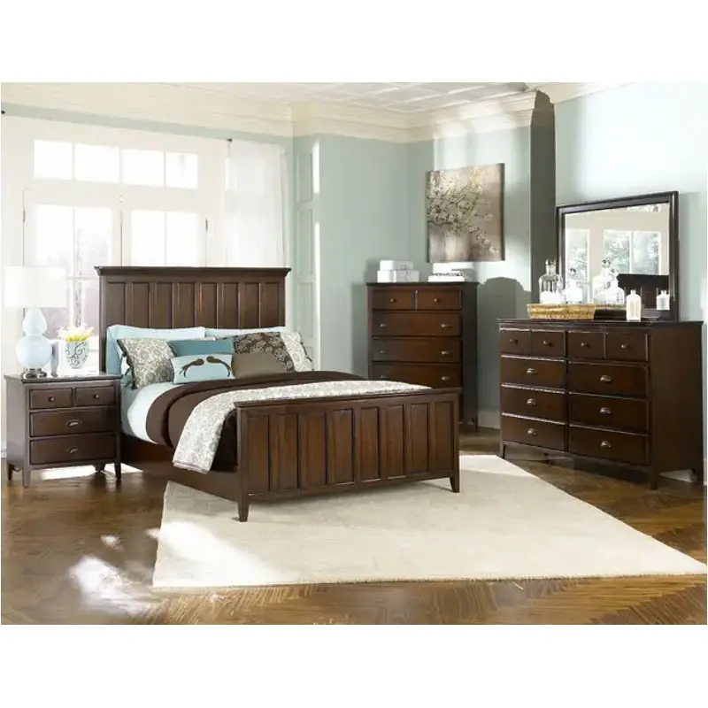 B1573-54h Magnussen Home Furniture Langston Bedroom Furniture Bed