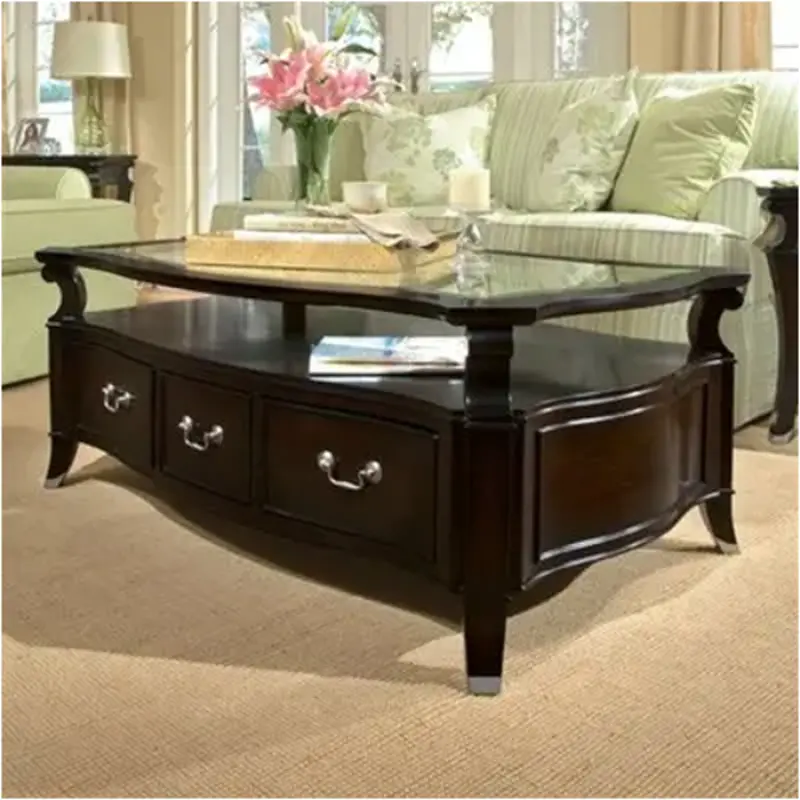 T100150 Magnussen Home Furniture Joplin Storage Cocktail Table