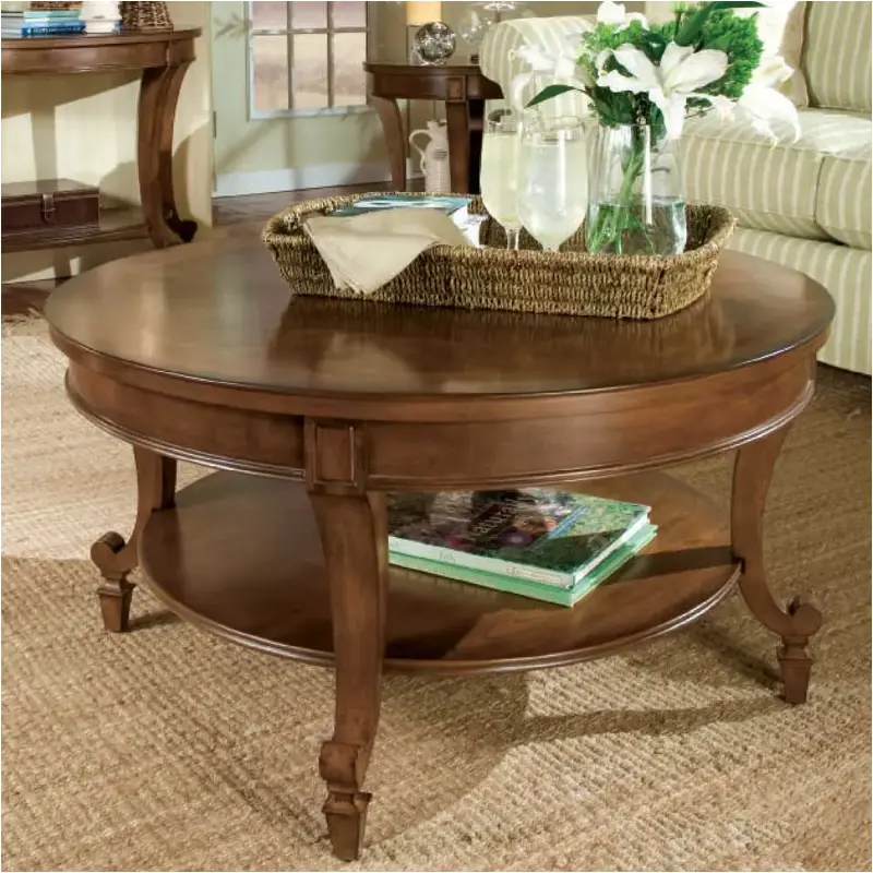 T1052-45 Magnussen Home Furniture Aidan Round Cocktail Table