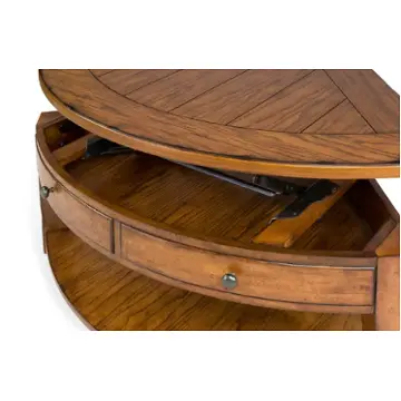 T1367-65 Magnussen Home Furniture Mackenzie Living Room Furniture Cocktail Table