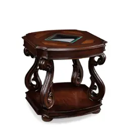 T1648-03 Magnussen Home Furniture Harcourt Living Room Furniture End Table