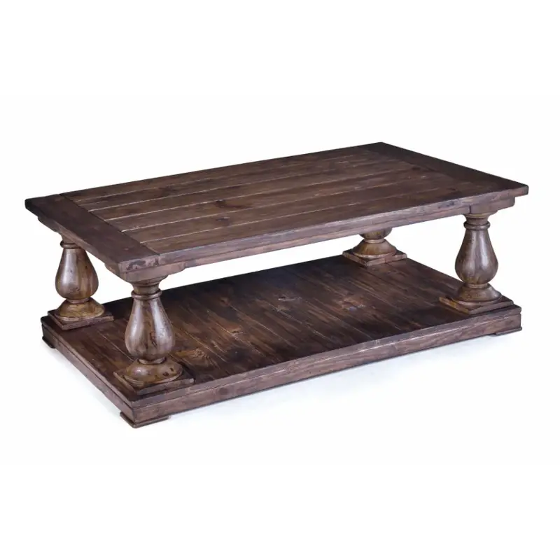 T1695-43 Magnussen Home Furniture Densbury Living Room Furniture Cocktail Table