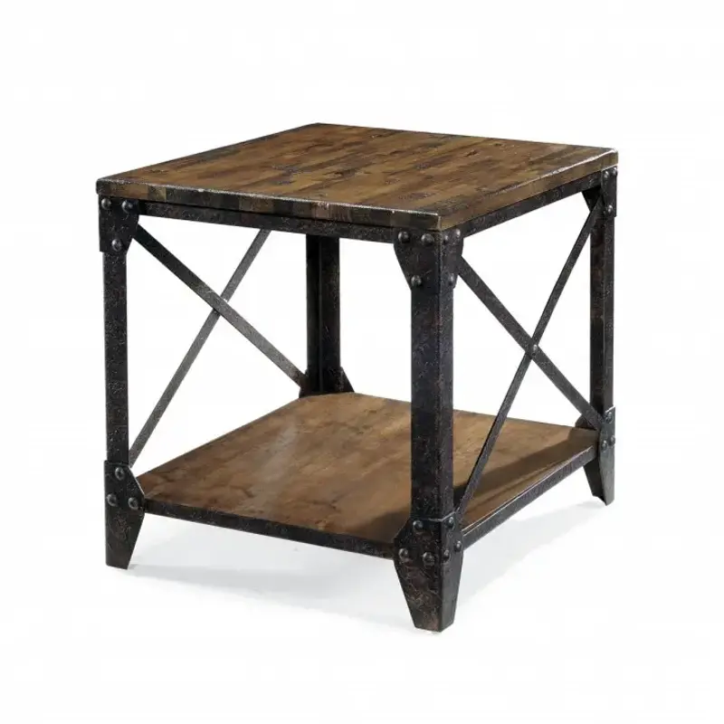 T1755-03 Magnussen Home Furniture Pinebrook Rectangular End Table