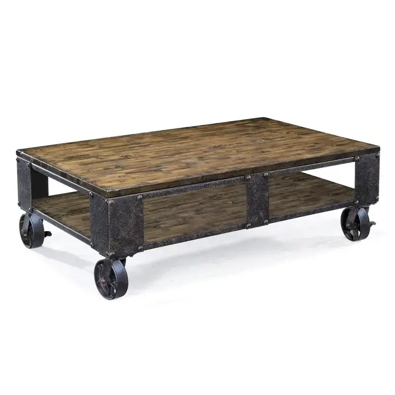 T1755-43 Magnussen Home Furniture Rectangular Cocktail Table