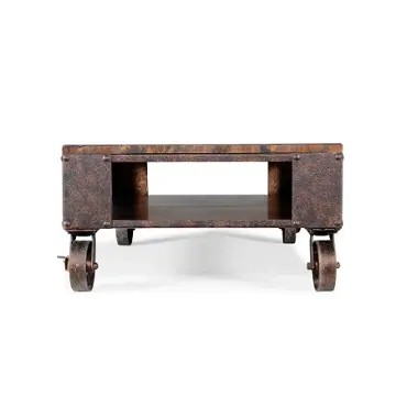T1755-43 Magnussen Home Furniture Pinebrook Living Room Furniture Cocktail Table