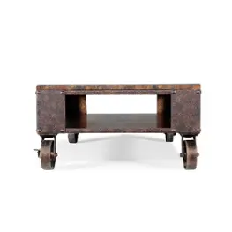 T1755-43 Magnussen Home Furniture Pinebrook Living Room Furniture Cocktail Table