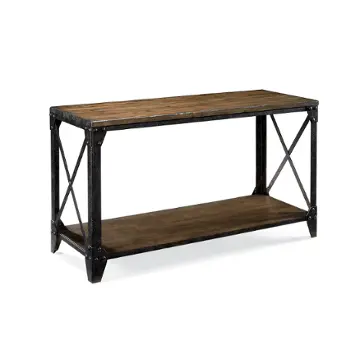 T1755-73 Magnussen Home Furniture Pinebrook Living Room Furniture Sofa Table
