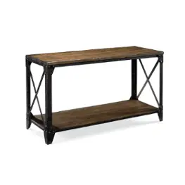 T1755-73 Magnussen Home Furniture Pinebrook Living Room Furniture Sofa Table
