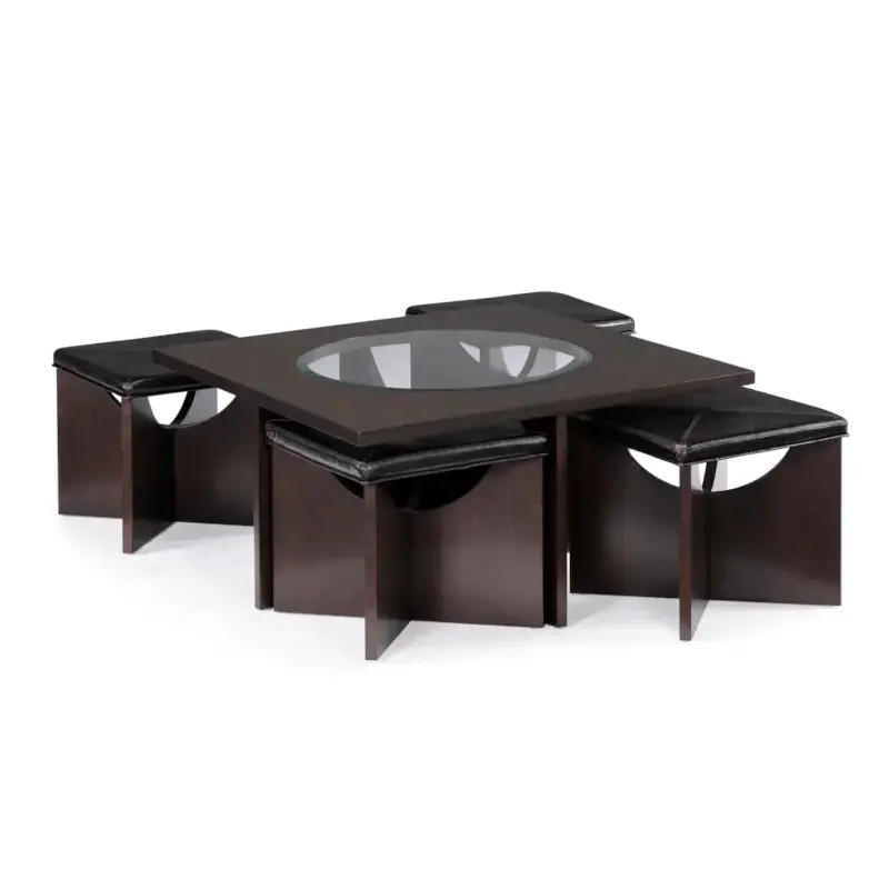 T1807-41 Magnussen Home Furniture Ozino Living Room Furniture Cocktail Table