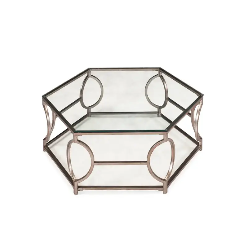 T2060-48 Magnussen Home Furniture Nevelson Living Room Furniture Cocktail Table
