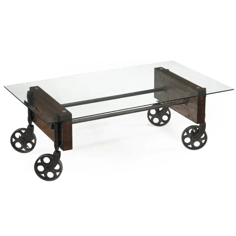 T2208-43t Magnussen Home Furniture Dawson Living Room Furniture Cocktail Table