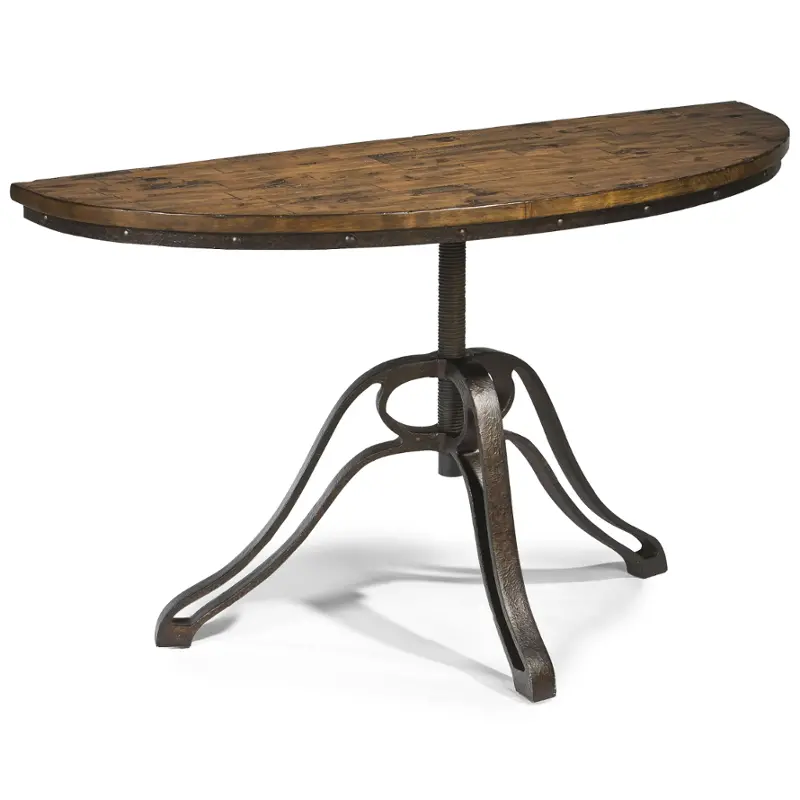 T2299-75t Magnussen Home Furniture Cranfill Demilune Sofa Table