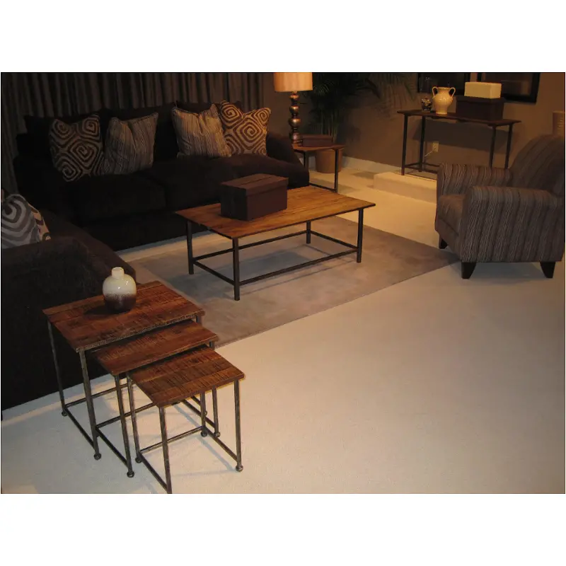 T2342-43 Magnussen Home Furniture Woodbridge Living Room Furniture Cocktail Table