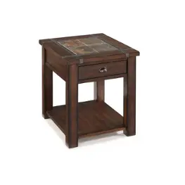 T2615-03 Magnussen Home Furniture Roanoke Living Room Furniture End Table