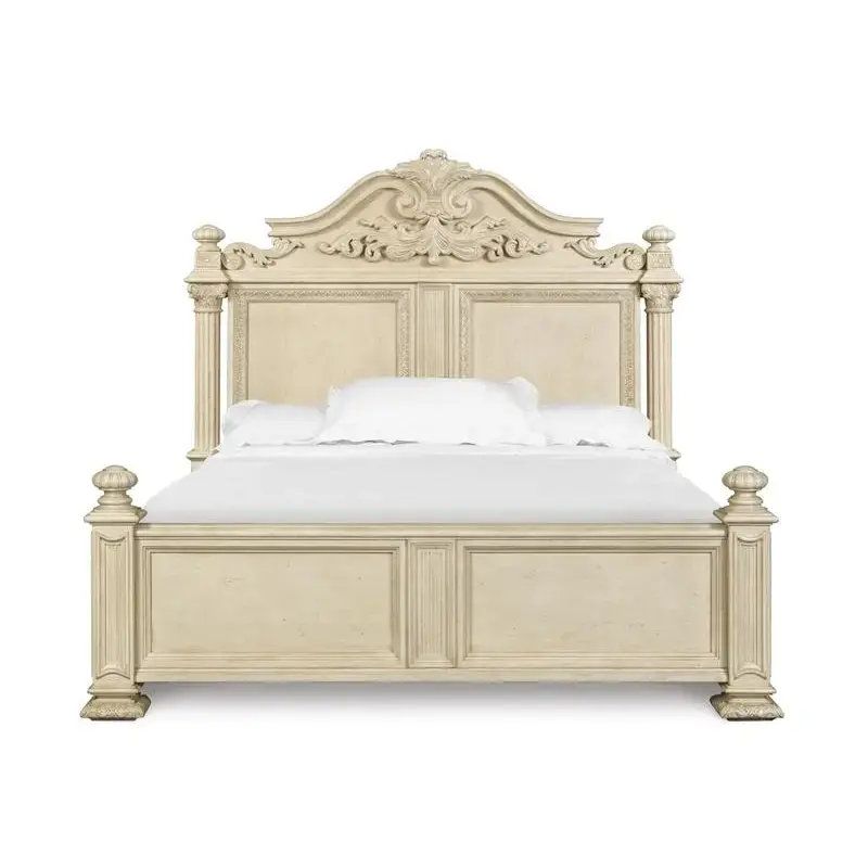B2296-54h Magnussen Home Furniture Bellevue Queen Panel Bed
